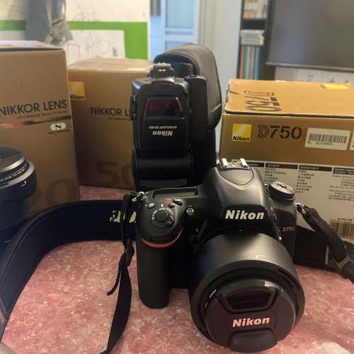 Nikon d750, afs 50mm 1.8g, afs 20mm1.8g ed, sb800