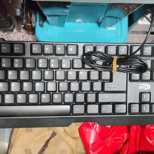 全新AST Keyboard wired USB 有線鍵盤 數字