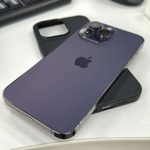 二手港版9成9新 iPhone 14 Pro Max 512GB 紫色