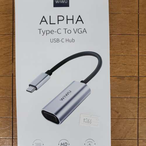 Alpha Type-C to VGA Hub
