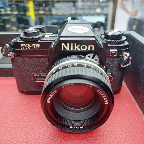 NIKON FN2N 全正常  NIKON FE2 + NIKON 35MM F2.8  NIKON FG-20 + NIKON 50MM F1.8
