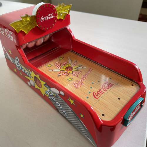 Coca Cola Collectible Bowling Alley Musical Bank