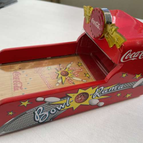 Coca Cola Collectible Bowling Alley Musical Bank