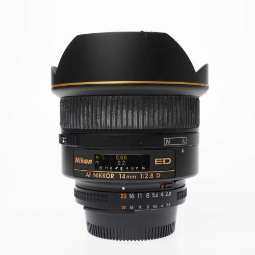 Nikon AF NIKKOR 14mm F/2.8 ED RF Aspherical Lens