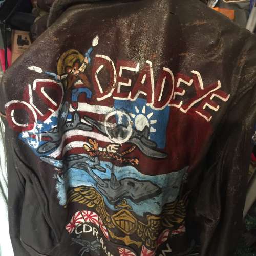 USN G1 Leather Jacket Top Gun