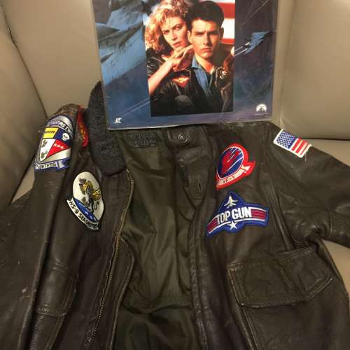 USN G1 Leather Jacket Top Gun