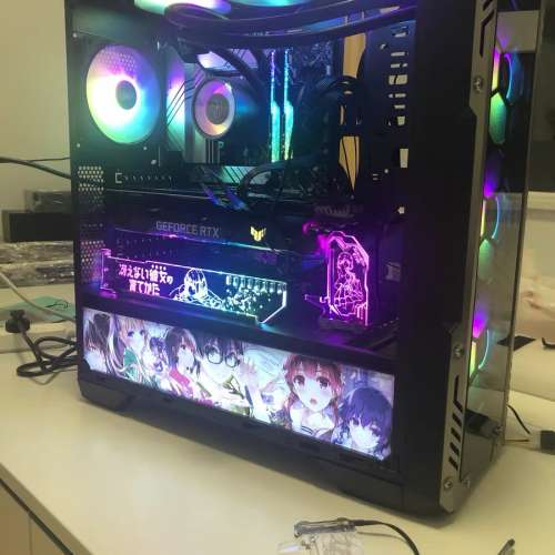 一體式水冷i7 第8代 電競高階遊戲打機剪片台式主機，頂配16G 記憶體，1TB Samsung ...