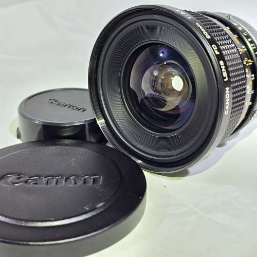 Canon FD 20mm f2.8 SSC 菲林相機 手動對焦鏡頭 超廣角