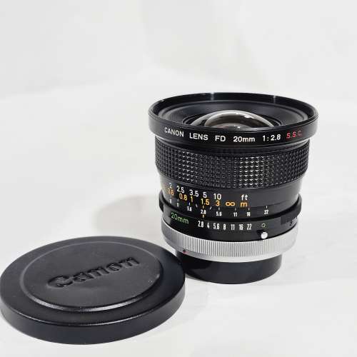 Canon FD 20mm f2.8 SSC 菲林相機 手動對焦鏡頭 超廣角