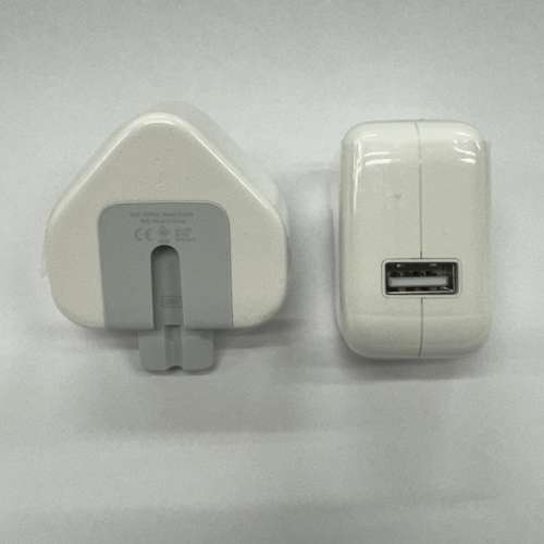 全新 Apple原裝跟機配件, Apple 12W USB 電源轉換器 (三腳插)