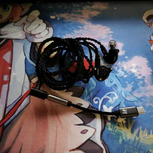 Acoustune hs1750cu + type c轉插 齊單齊盒齊配件