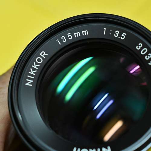 Nikon Ais 135mm f3.5 Nikkor Lens