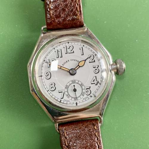 古董勞力士藏品 八角形蠔式手動手錶 1938 Art Deco Octagonal vintage Rolex Oyste...