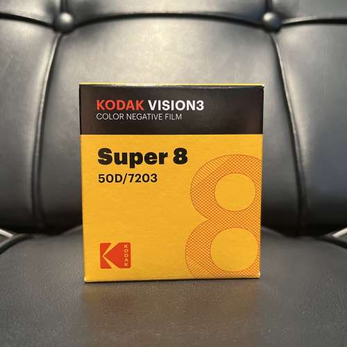  Kodak Super 8 Color Negative VISION3 50D 7203 / 50ft