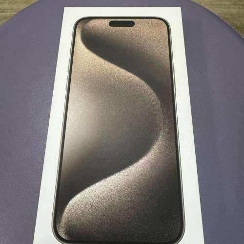 （特價）原封iPhone 15 pro max 256gb 原色鈦金屬  Natural Titanium