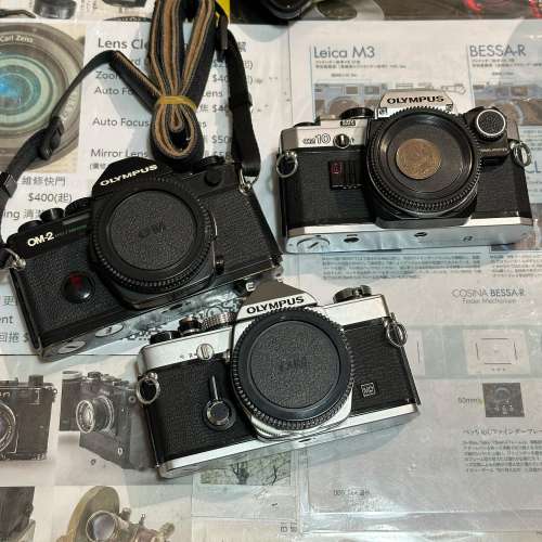 Repair Cost Checking For OLYMPUS OM-1 Film Camera 維修快門、清潔、抹油格價參考...