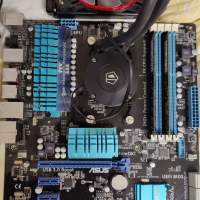 AMD FX8350 + ASUS M5A97 EVO R2.0 + 16GB (8x2) RAM + 一體式水冷散熱