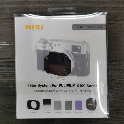全新 NISI Professional Filter Kit for Fujifilm X100/X100F/X100S/X100T/X100V