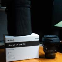 Sigma Art 24mm F1.4 DG DN Sony E-Mount with UV Filter (99% New)