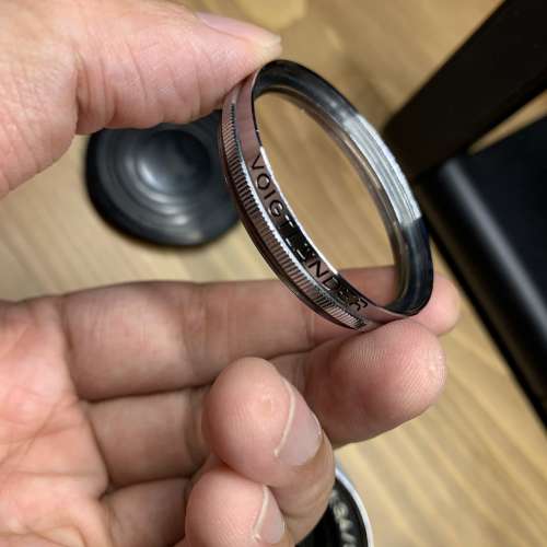 Voigtlander Skoparex 35mm F3.4 (0.4m version & DKL mount) 珠戒 + 原裝UV filter