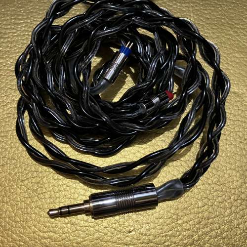 FIIO FH1S + CM 3.5MM 28mart 4絞油浸單晶銅 耳機升級線