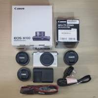 Canon EOS M100連三鏡