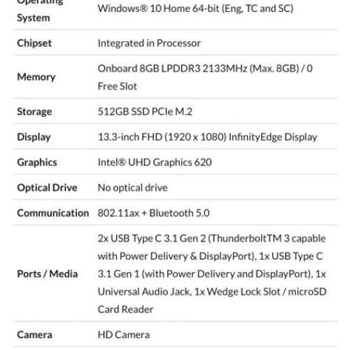 Dell XPS 13 7390 i7 10th