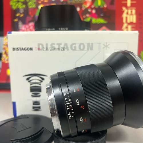 Carl Zeiss 21mm F2.8 DISTAGON Canon mount