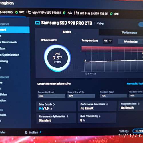 Samsung 990PRO 2TB SSD 美水