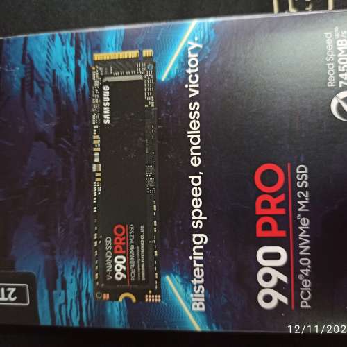 Samsung 990PRO 2TB SSD 美水