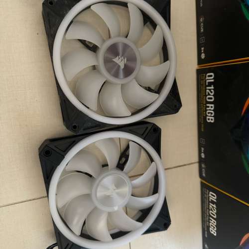 90%新Corsair QL120 若干個，內詳