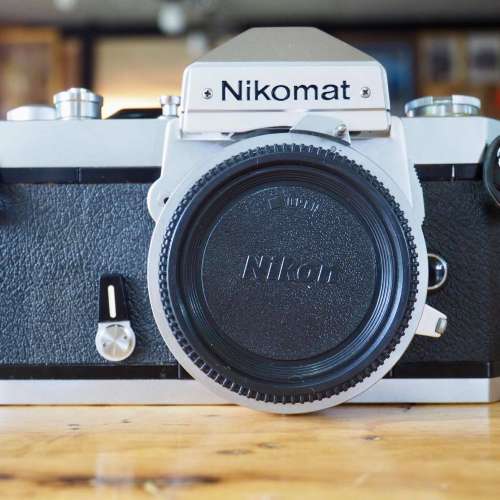 Nikomat FT2 film camera Silver