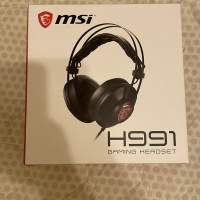 MSI H991 微星電競耳機 - 全新未開盒