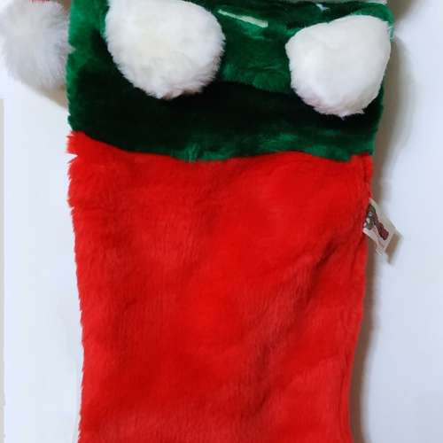 全新可愛聖誕熊禮物襪