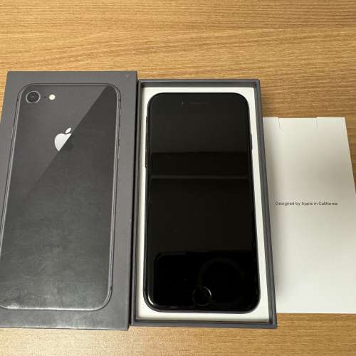 iPhone 8 Gray 256gb 原裝盒+配件