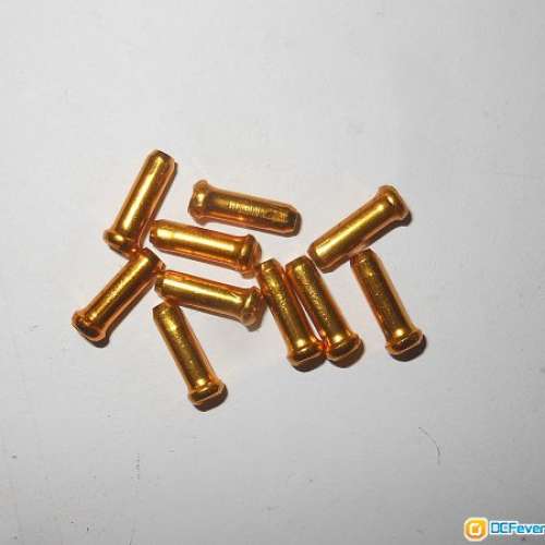 線帽(金色),自行車,變速線,刹車線用,單車零件.!