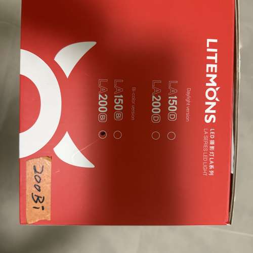 Godox litemons la200 bi 兩隻連單據其他配套有保養 2024四月
