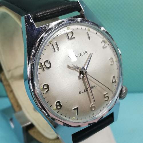 Vintage Vantage electric 機械電子錶