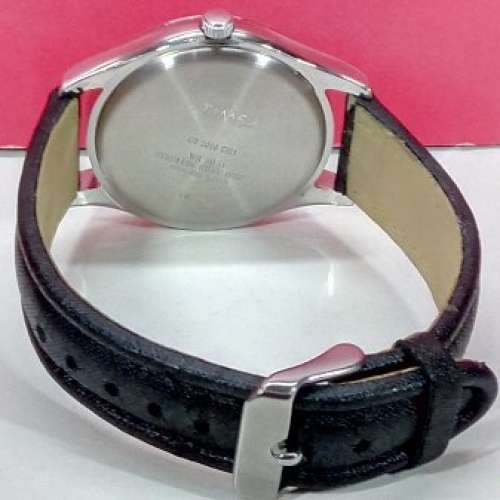 Timex 石英鋼皮帶腕錶