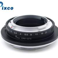 PIXCO Contarex (CRX-Mount) SLR Lens To Fujifilm G-Mount GFX 金屬接環