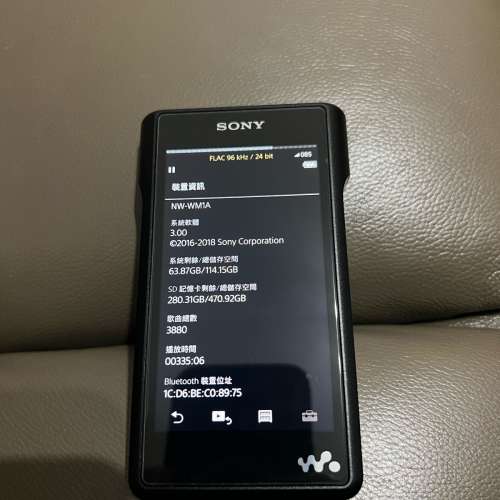 NW-WM1A黑磚1 極新 極新 極新！！！
