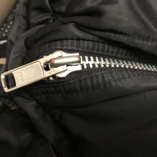 Porter long leather bag