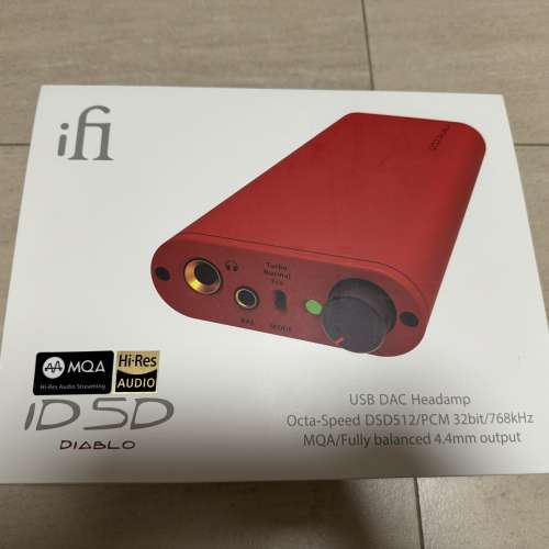 ifi Audio iDSD Diablo + ifi OTG adapter