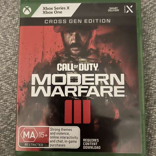 Xbox Call of duty Modern Warfare 3