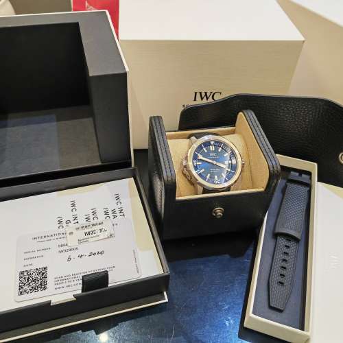 IWC Aquatimer 海洋時計「雅克•伊夫•庫斯托探險之旅」特別版 “EXPEDITION JACQU...