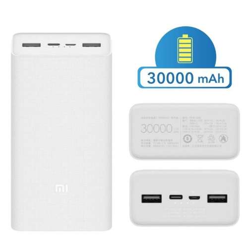 Xiaomi Power Bank 30000 mAh. Original Mi Products. Massive Capacity! 小米移動...