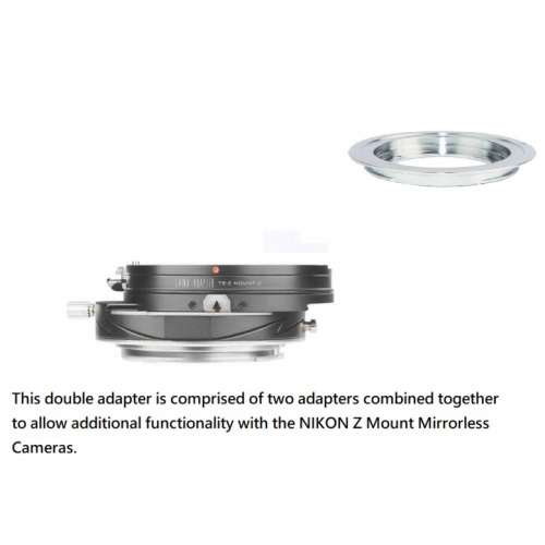 Rolleiflex 35mm (SL35, QBM) SLR Lens To Nikon Z Mount Adaptor Tilt & Shift 移...