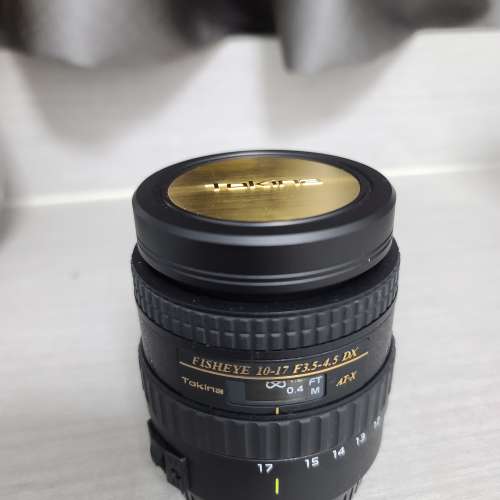 Tokina Fisheye 10-17 F3.5-4.5 DX 極新 Fisheye