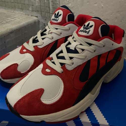 adidas ozweego 紅色 藍色 鞋 shoes
