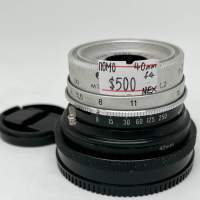 98% New Nomo 40mm F4手動鏡頭, 深水埗門市可購買